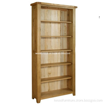 Rustic Reclaimed Oak Tall Bookcase